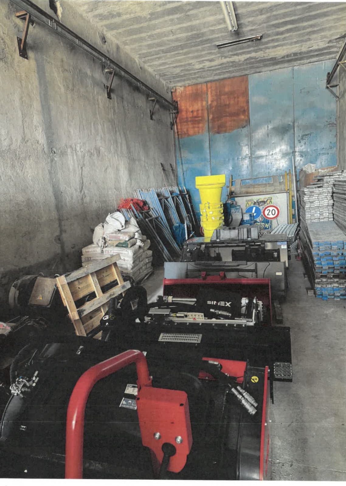 Stoccaggio pozzetti prefabbricati